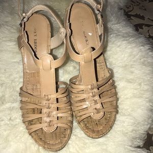 Tan wedges